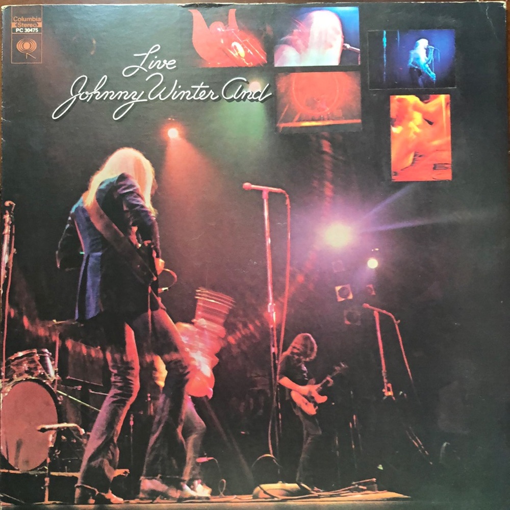 Johnny Winter And Live Vinyl Lp '71